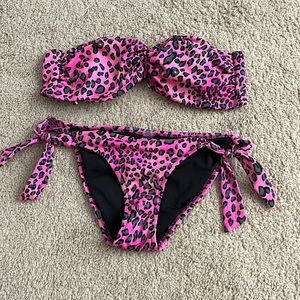 VS Pink Leapord Bikini